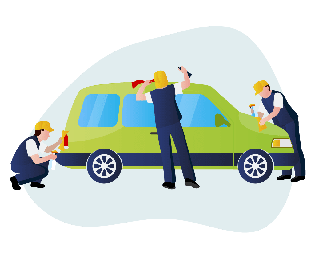 Lavage auto sans eau ParkWash2